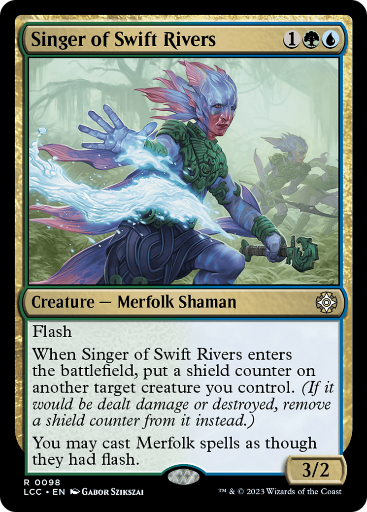 Singer of Swift Rivers [The Lost Caverns of Ixalan Commander] | Exor Games Bridgewater