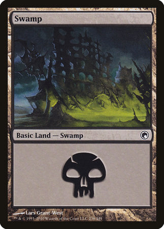 Swamp (238) [Scars of Mirrodin] | Exor Games Bridgewater