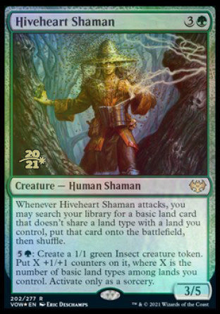 Hiveheart Shaman [Innistrad: Crimson Vow Prerelease Promos] | Exor Games Bridgewater