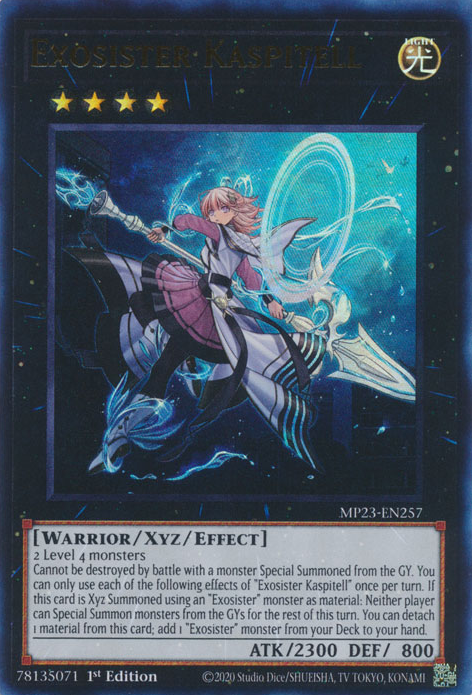 Exosister Kaspitell [MP23-EN257] Ultra Rare | Exor Games Bridgewater