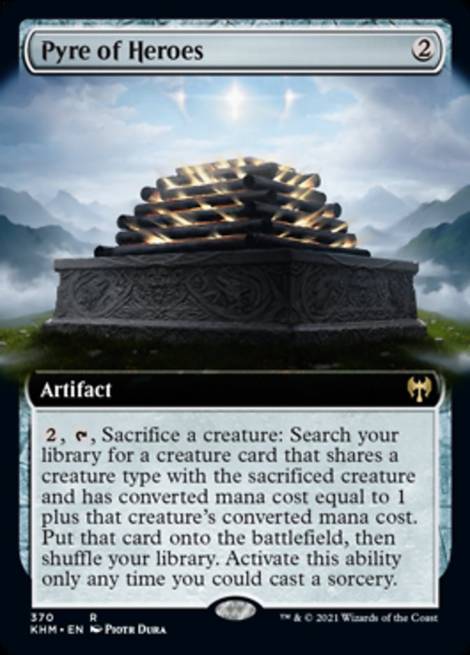 Pyre of Heroes (Extended Art) [Kaldheim] | Exor Games Bridgewater