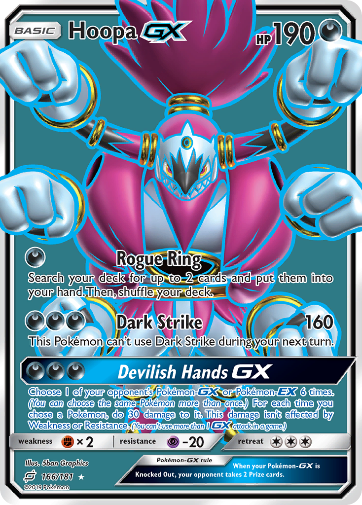 Hoopa GX (166/181) [Sun & Moon: Team Up] | Exor Games Bridgewater