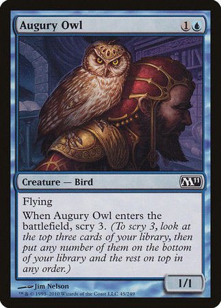 Augury Owl [Magic 2011] | Exor Games Bridgewater