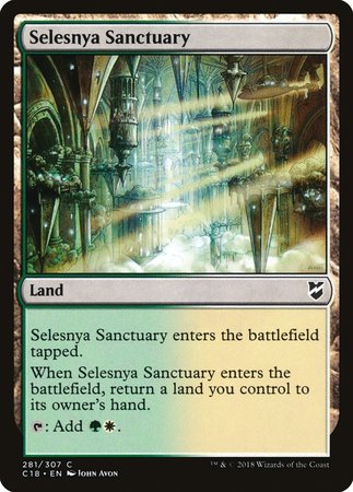 Selesnya Sanctuary [Commander 2018] | Exor Games Bridgewater