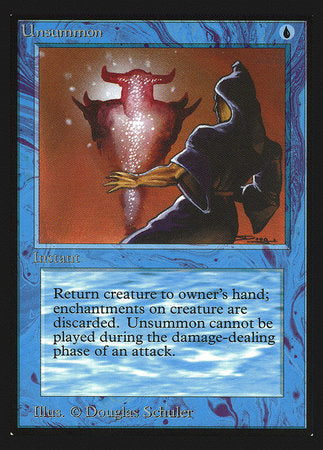 Unsummon (CE) [Collectors’ Edition] | Exor Games Bridgewater