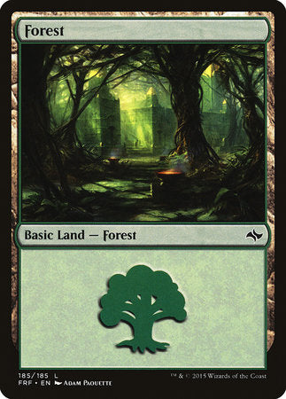 Forest (185) [Fate Reforged] | Exor Games Bridgewater