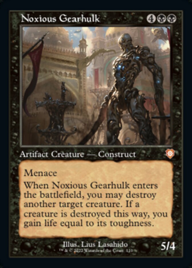 Noxious Gearhulk (Retro) [The Brothers' War Commander] | Exor Games Bridgewater