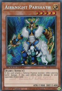 Airknight Parshath (Secret) [SBCB-EN132] Secret Rare | Exor Games Bridgewater