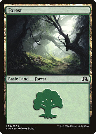 Forest (295) [Shadows over Innistrad] | Exor Games Bridgewater