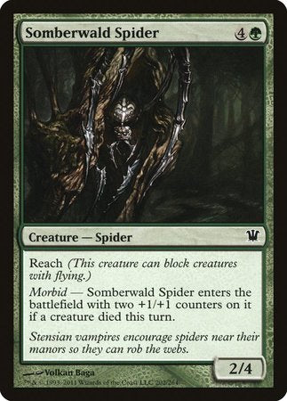 Somberwald Spider [Innistrad] | Exor Games Bridgewater