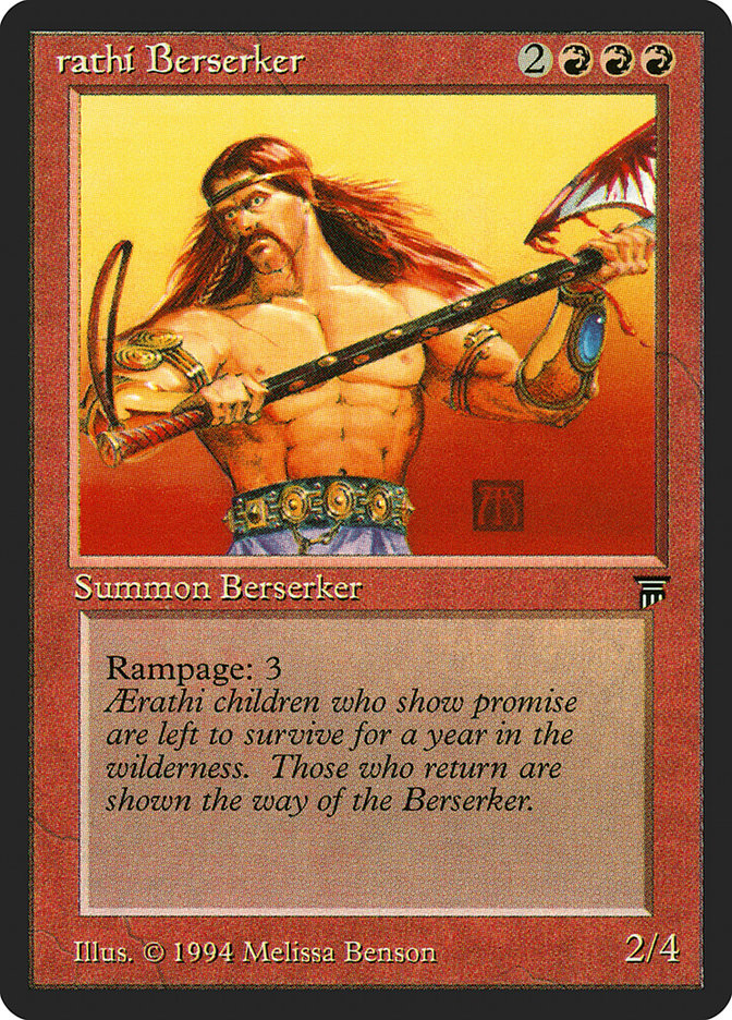 Aerathi Berserker [Legends] | Exor Games Bridgewater