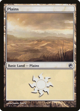 Plains (232) [Scars of Mirrodin] | Exor Games Bridgewater