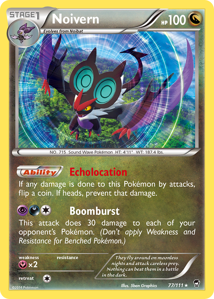 Noivern (77/111) [XY: Furious Fists] | Exor Games Bridgewater