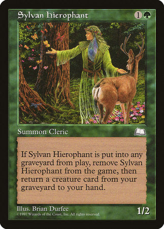 Sylvan Hierophant [Weatherlight] | Exor Games Bridgewater