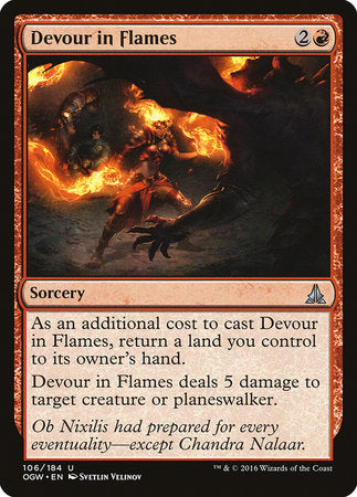 Devour in Flames [Oath of the Gatewatch] | Exor Games Bridgewater