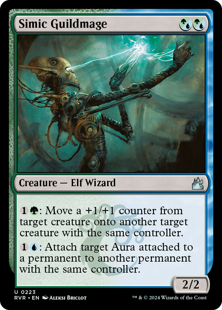 Simic Guildmage [Ravnica Remastered] | Exor Games Bridgewater