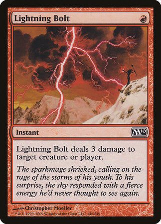 Lightning Bolt [Magic 2010] | Exor Games Bridgewater