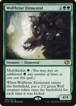 Wolfbriar Elemental [Commander 2014] | Exor Games Bridgewater