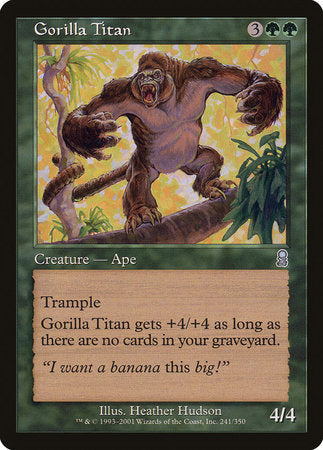 Gorilla Titan [Odyssey] | Exor Games Bridgewater