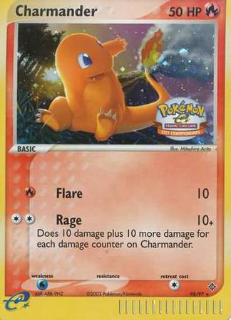 Charmander (98/97) (City Championship Promo) [EX: Dragon] | Exor Games Bridgewater