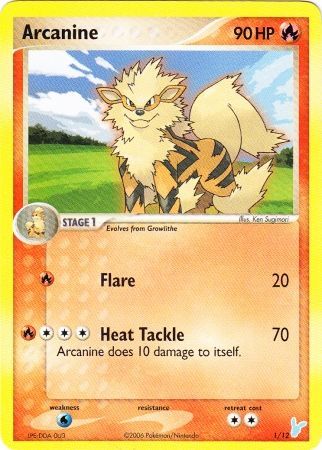 Arcanine (1/12) [EX: Trainer Kit 2 - Minun] | Exor Games Bridgewater