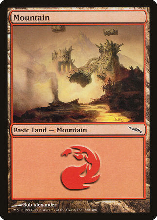 Mountain (300) [Mirrodin] | Exor Games Bridgewater