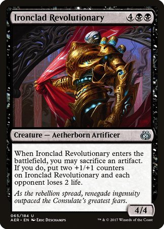 Ironclad Revolutionary [Aether Revolt] | Exor Games Bridgewater