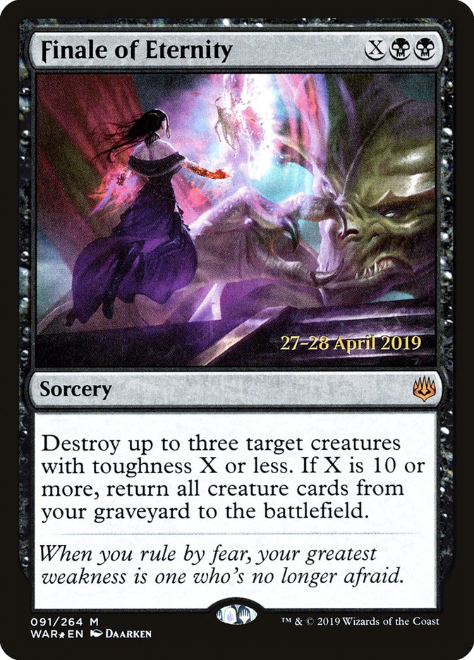 Finale of Eternity  [War of the Spark Prerelease Promos] | Exor Games Bridgewater