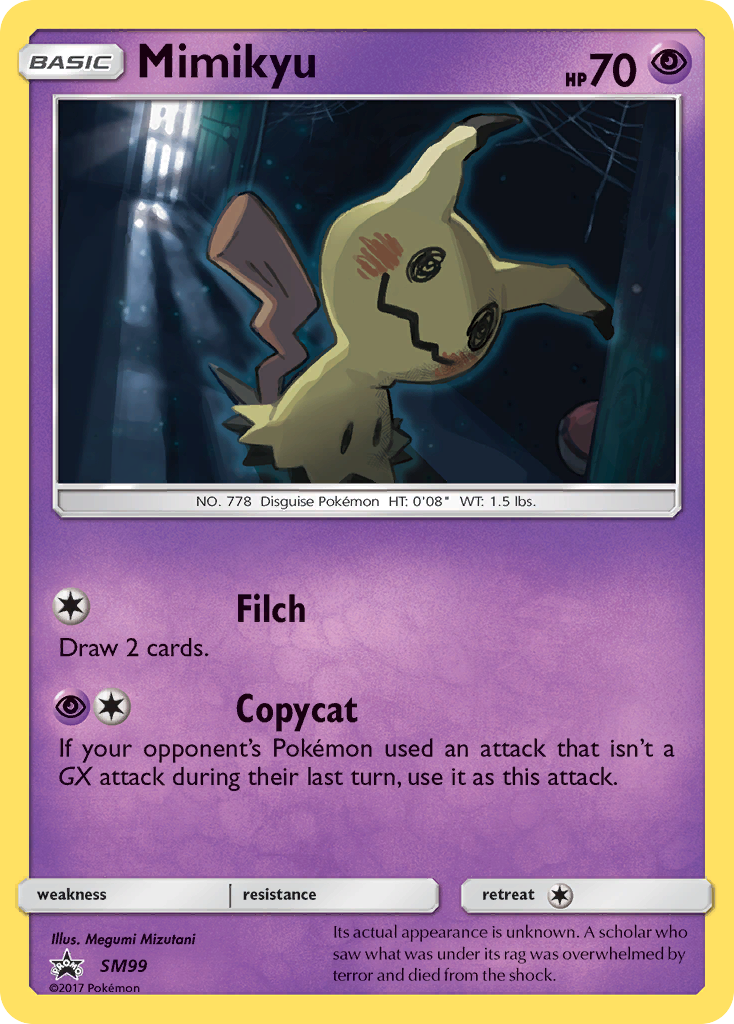 Mimikyu (SM99) [Sun & Moon: Black Star Promos] | Exor Games Bridgewater