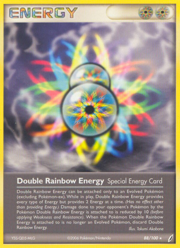 Double Rainbow Energy (88/100) [EX: Crystal Guardians] | Exor Games Bridgewater