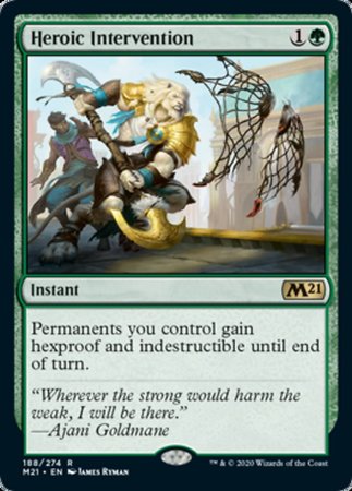 Heroic Intervention [Core Set 2021] | Exor Games Bridgewater
