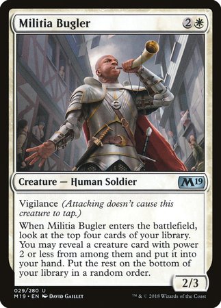 Militia Bugler [Core Set 2019] | Exor Games Bridgewater