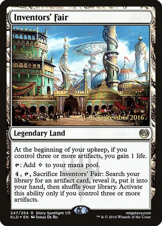 Inventors' Fair [Kaladesh Promos] | Exor Games Bridgewater