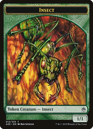 Insect Token (012) [Masters 25 Tokens] | Exor Games Bridgewater