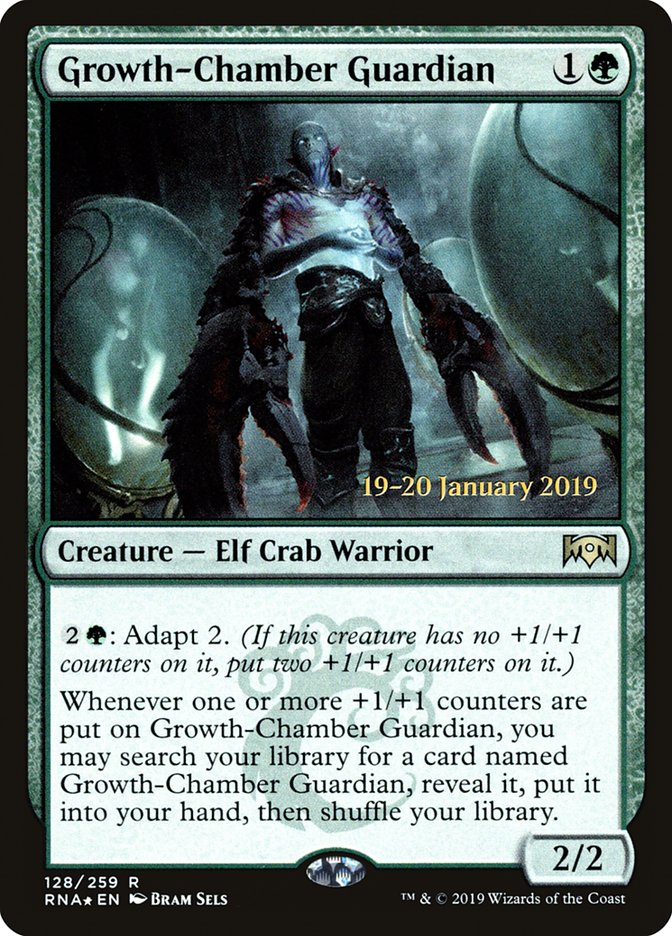 Growth-Chamber Guardian [Ravnica Allegiance Prerelease Promos] | Exor Games Bridgewater