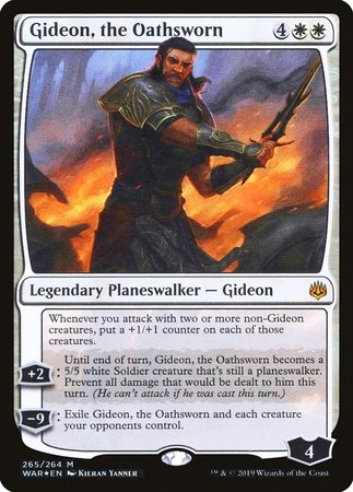 Gideon, the Oathsworn [War of the Spark] | Exor Games Bridgewater