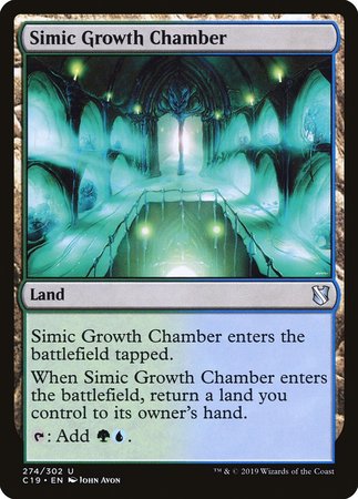 Simic Growth Chamber [Commander 2019] | Exor Games Bridgewater