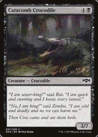 Catacomb Crocodile [Ravnica Allegiance] | Exor Games Bridgewater