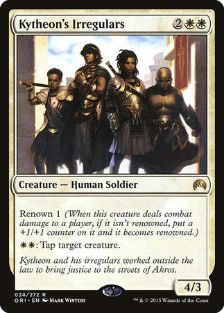 Kytheon's Irregulars [Magic Origins] | Exor Games Bridgewater