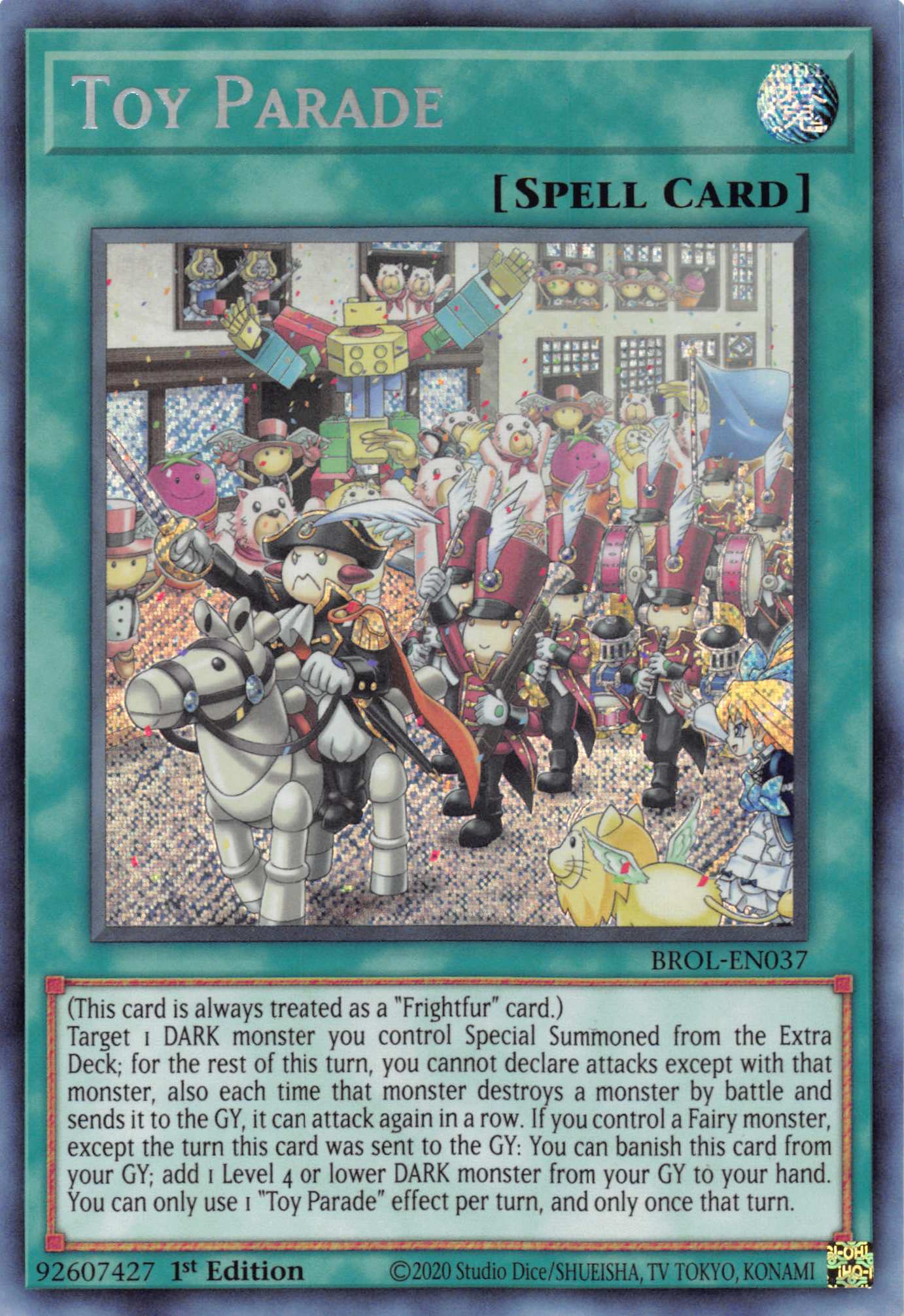 Toy Parade [BROL-EN037] Secret Rare | Exor Games Bridgewater