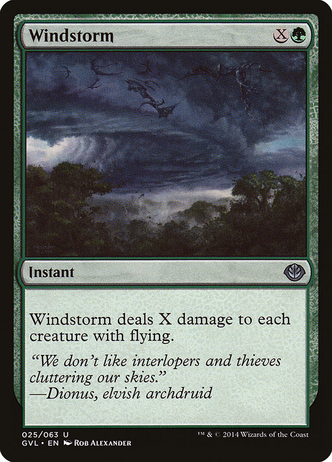 Windstorm (Garruk vs. Liliana) [Duel Decks Anthology] | Exor Games Bridgewater