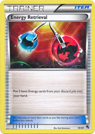 Energy Retrieval (16/30) [Black & White: Trainer Kit - Zoroark] | Exor Games Bridgewater