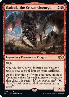 Gadrak, the Crown-Scourge [Jumpstart 2022] | Exor Games Bridgewater