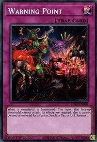 Warning Point [PHRA-EN078] Secret Rare | Exor Games Bridgewater