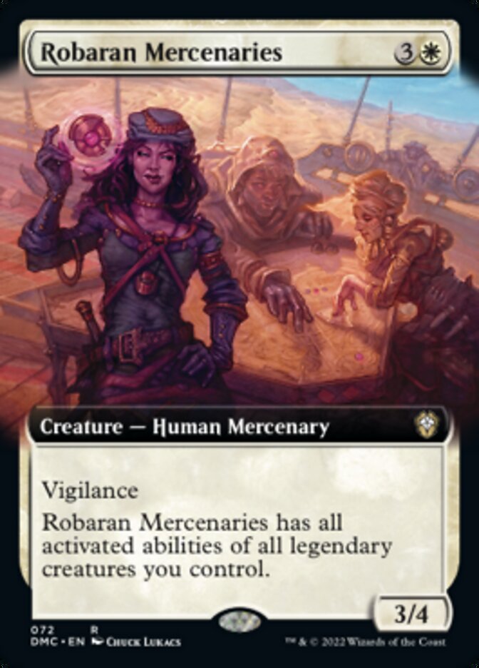 Robaran Mercenaries (Extended Art) [Dominaria United Commander] | Exor Games Bridgewater