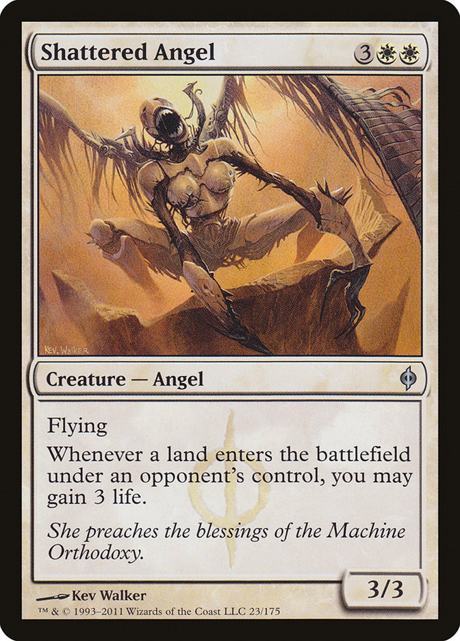 Shattered Angel [New Phyrexia] | Exor Games Bridgewater