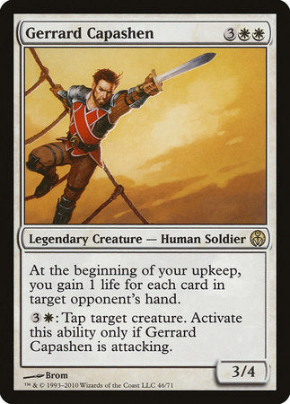 Gerrard Capashen [Duel Decks: Phyrexia vs. the Coalition] | Exor Games Bridgewater