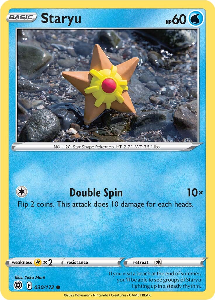 Staryu (030/172) [Sword & Shield: Brilliant Stars] | Exor Games Bridgewater