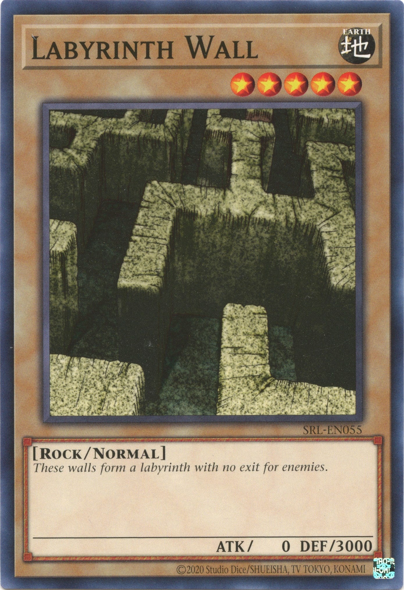 Labyrinth Wall (25th Anniversary) [SRL-EN055] Common | Exor Games Bridgewater