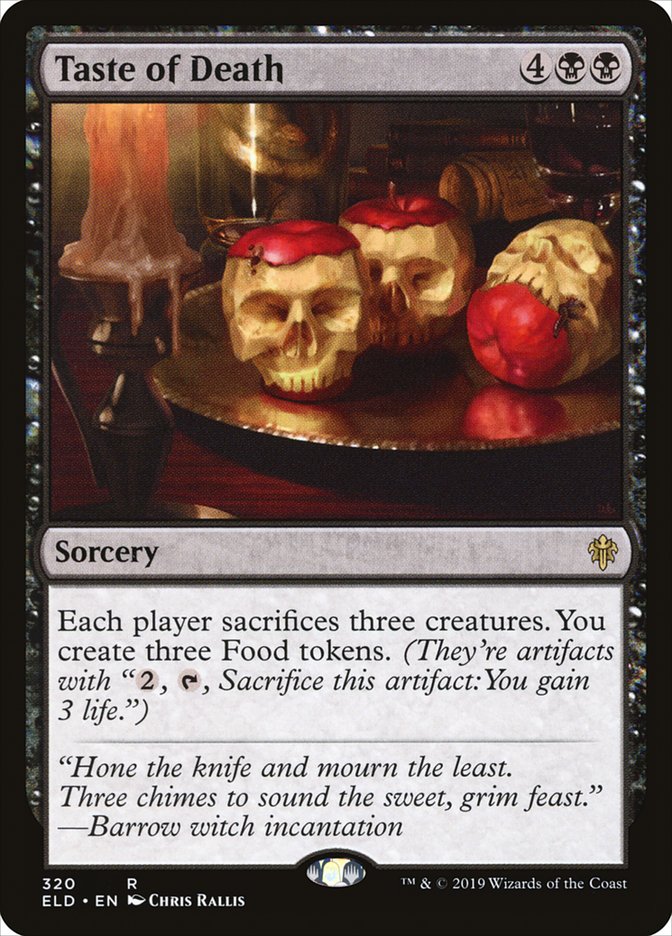 Taste of Death [Throne of Eldraine] | Exor Games Bridgewater